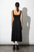 Jane Black Modal Square Neck Midi-Dress | Parva Studios