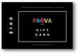 Parva Studios $100 Gift Card