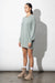 Bridget Sage Modal Ultrasoft Fleece Sweatshirt Dress | Parva Studios