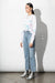 Diana White Tie Dye Cotton Vintage Sweatshirt | Parva Studios 